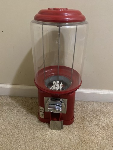 Classic red coin operated - red,